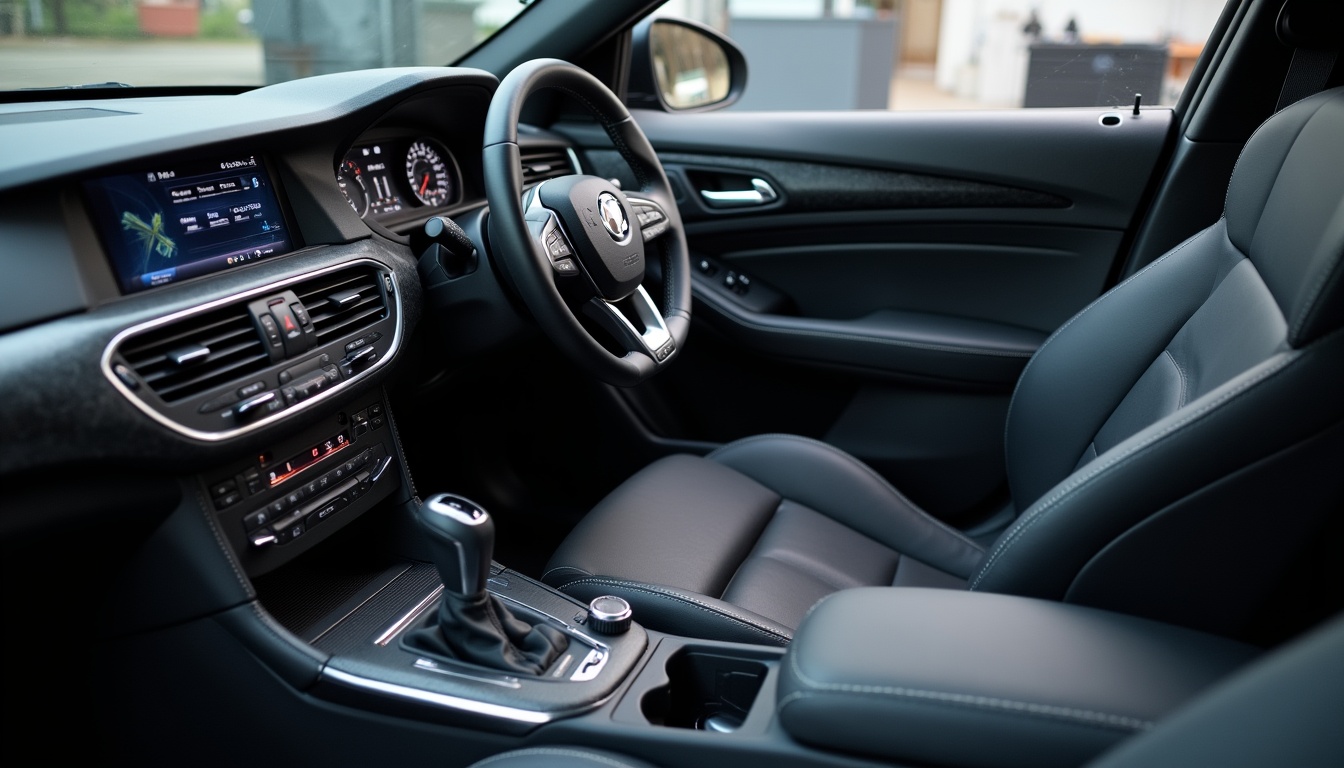 Interior auto curat cu soluții detailing profesionale